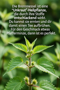 Naturwissen Brennnessel und Haut